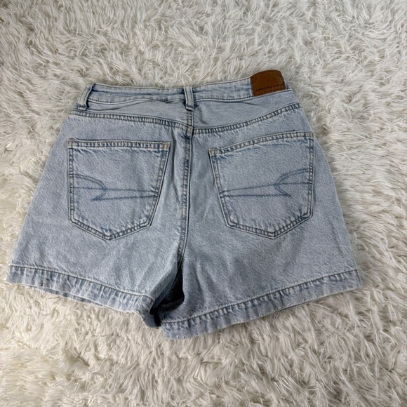 American Eagle Denim Jean Skort Light Wash Size 4 Chic Summer Casual Y2K 90s - Picture 3 of 12